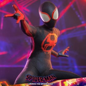 Miles Morales Spider-Man Across the Spider-Verse Movie Masterpiece 1/6 Action Figure by Hot Toys